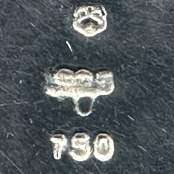 Designer SLANE ~JUMBO~ 18K Yellow Gold BEE Enhancer Pendant Sterling Silver 17gr - Picture 3 of 15